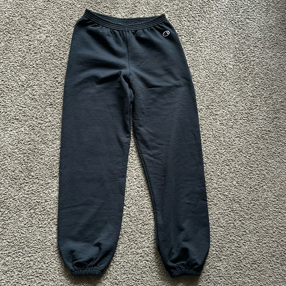 Youth Champion Black Sweats size Large